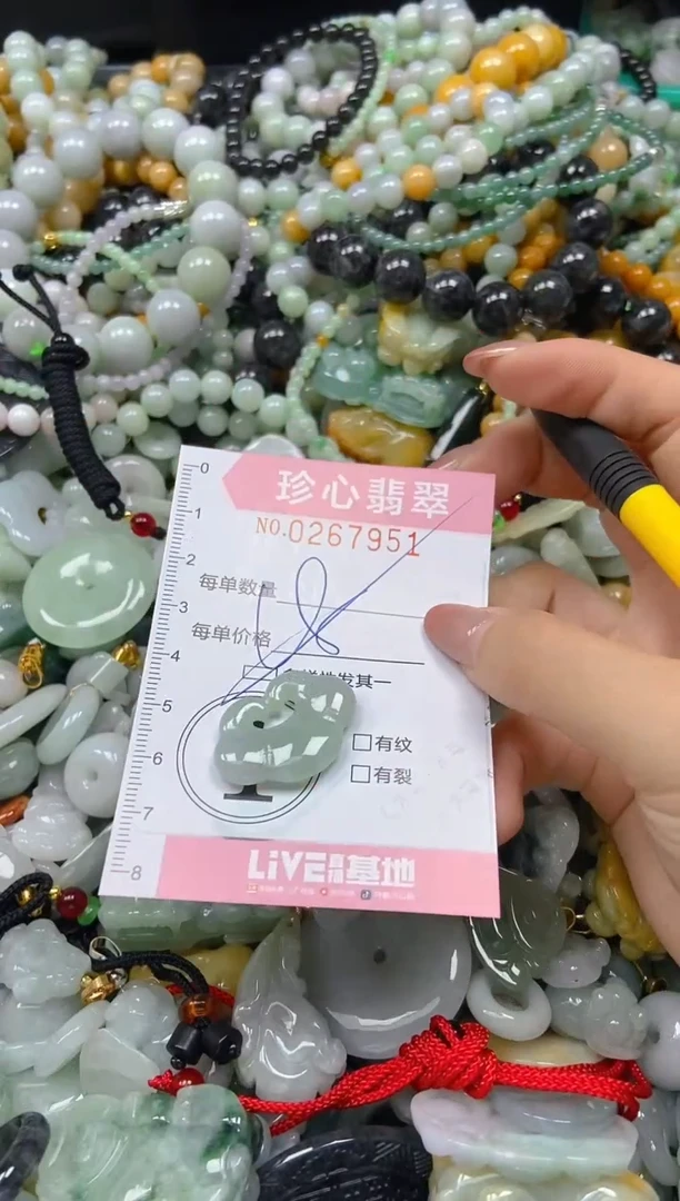 翡翠未镶嵌颈饰闪购0267951多样性发其一