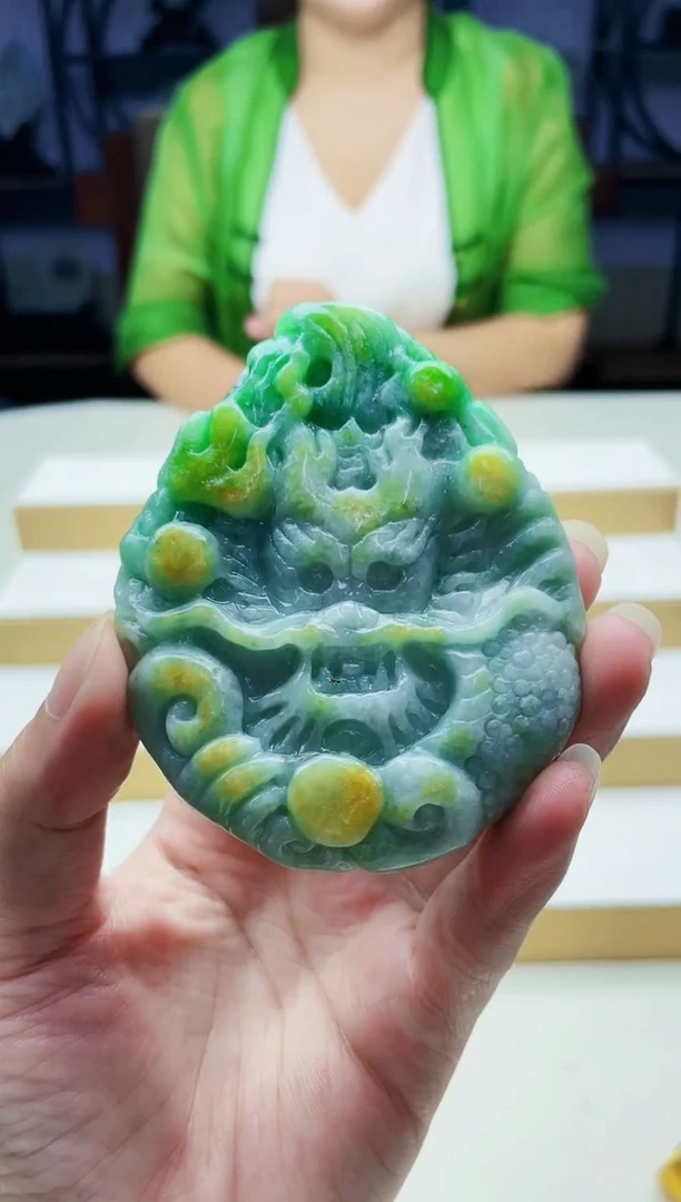 未镶嵌定制翡翠毛货09160133