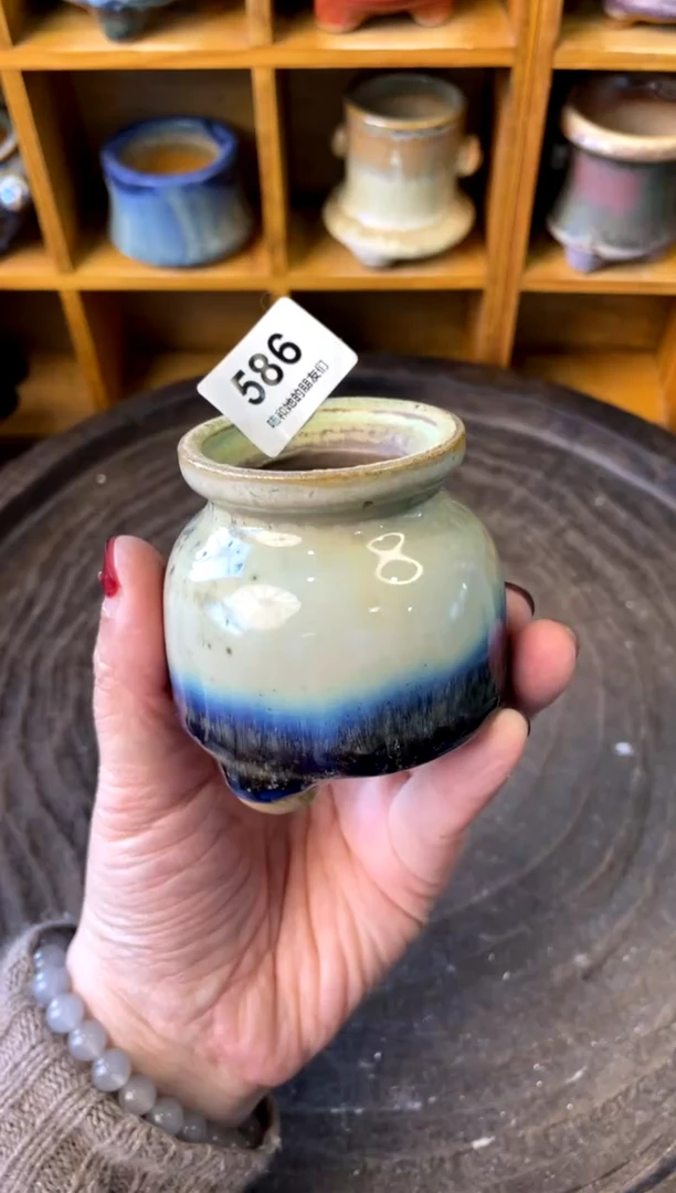 【闪购商品】陶586 内口4.5【多肉花盆多肉盆】