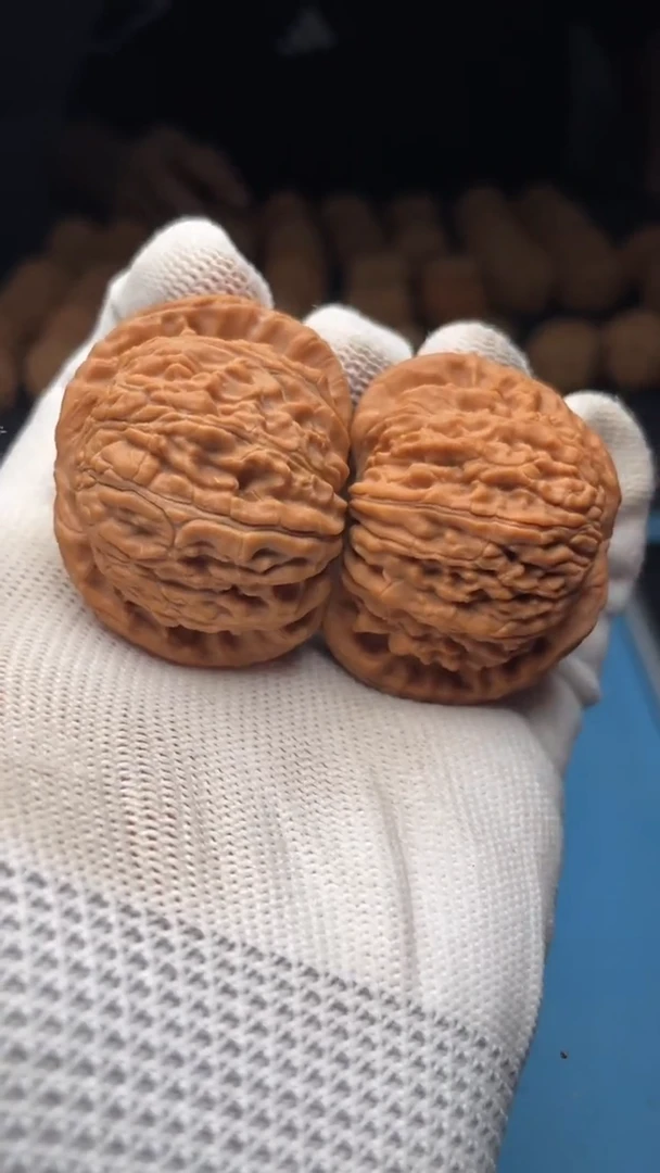 桃核把件a101  白狮子 43尺