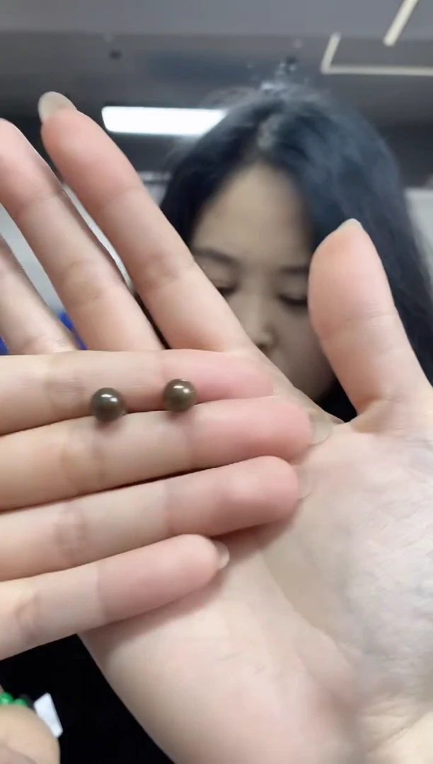 【闪购商品】海水珍珠耳饰未镶嵌多样性发其一颜色微差