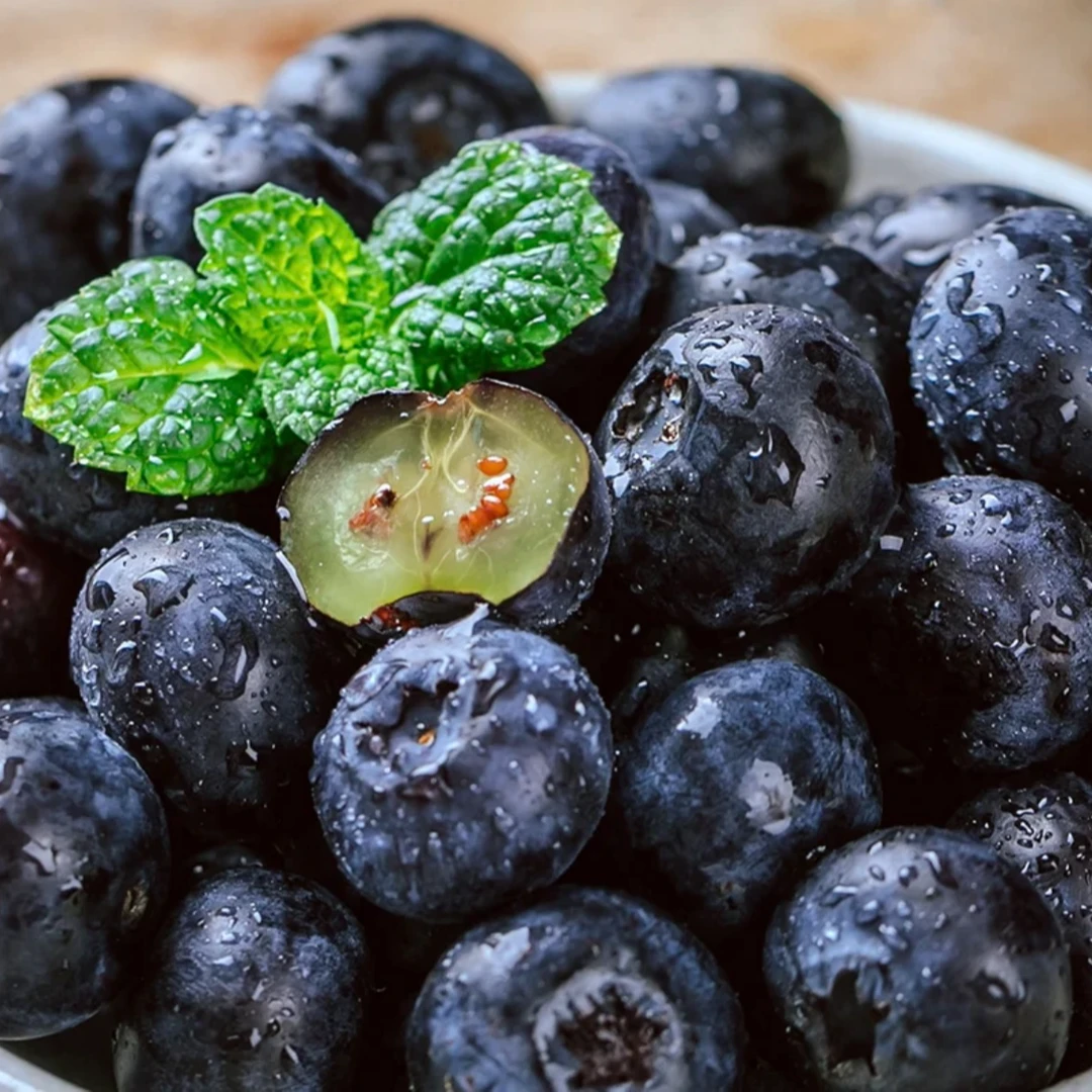 安 【蓝莓特大果】15mm-18mm果径新鲜蓝莓现摘现发 含盒100g/盒