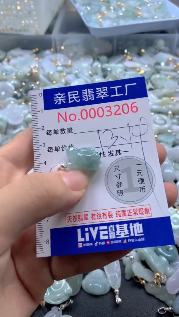 颈饰未镶嵌翡翠3206