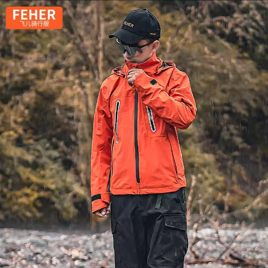 FEHER飞儿摩托车骑行服防摔四季赛车服防雨冲锋衣防风外套FR-241