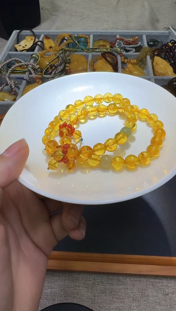 手链琥珀未镶嵌多样性发一264