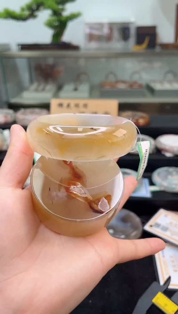 未镶嵌手镯石英质玉64圈口（赠品镯心）3781182