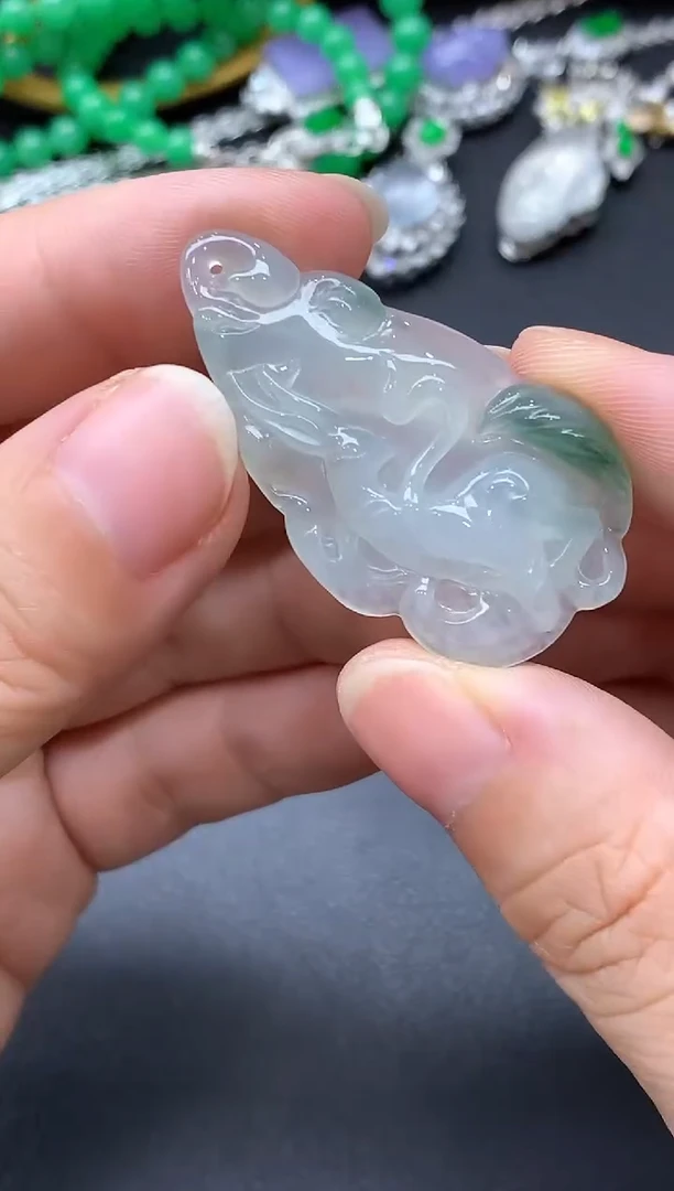 颈饰未镶嵌翡翠96-中国好珍宝