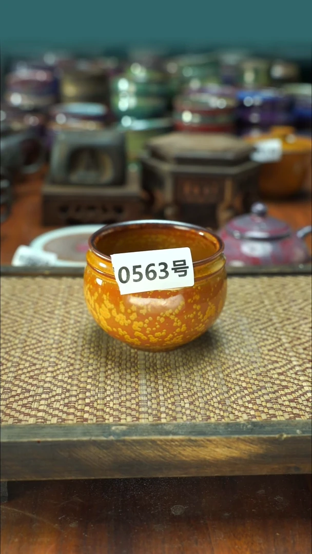 原产地原矿钧汝瓷杯壶563