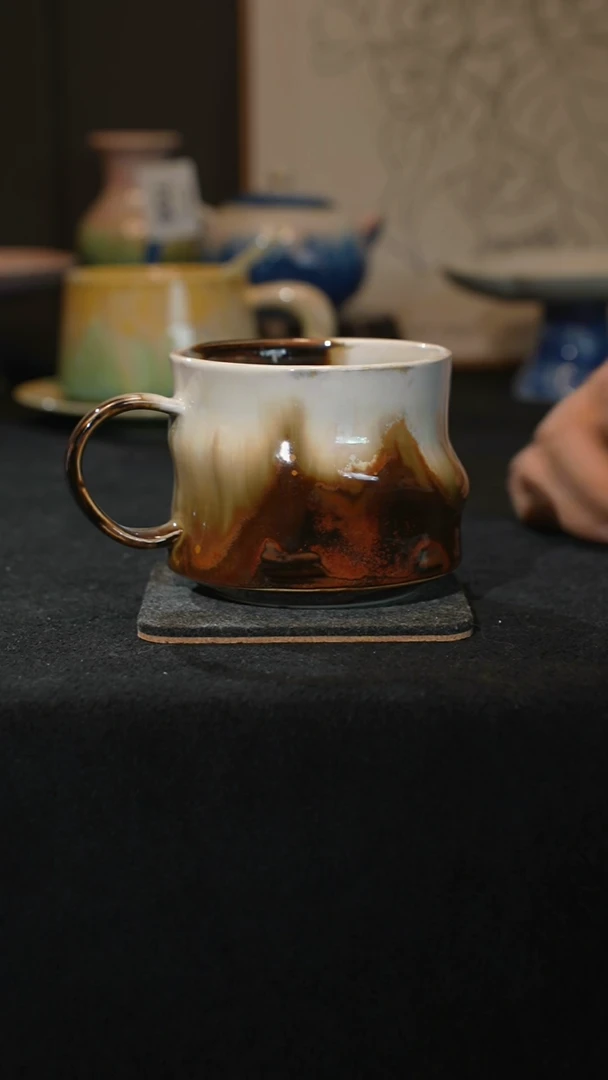 原创景德镇手工高温陶瓷853