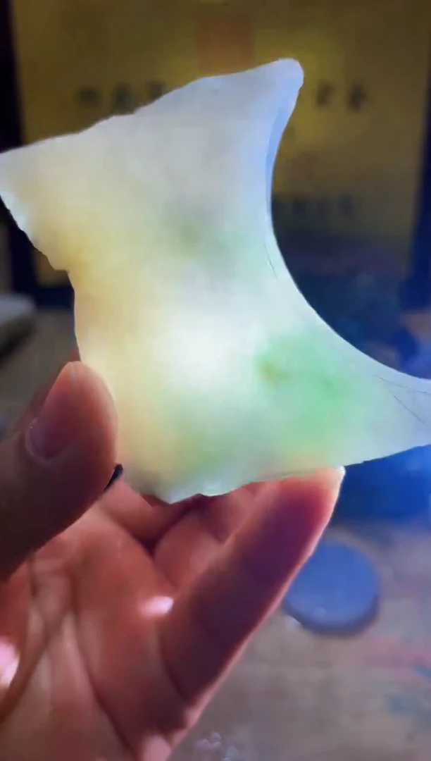 未镶嵌挂件翡翠A货常星7228