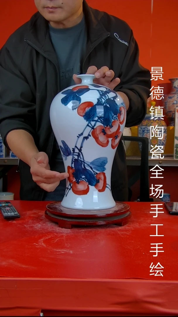 摆件陶瓷景德镇陶瓷 全场手工手绘