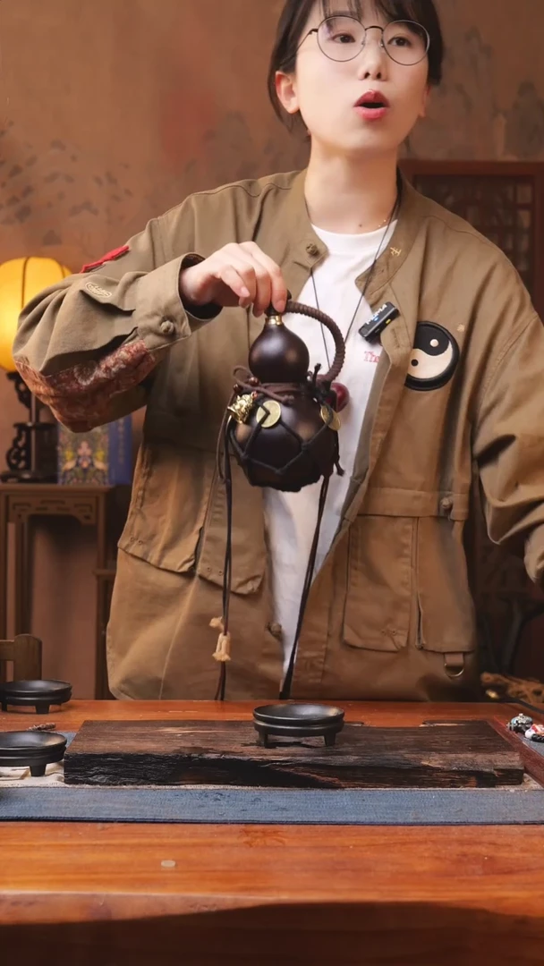 【闪购商品】32号精品大漆葫芦防腐防渗装饮料水茶酒