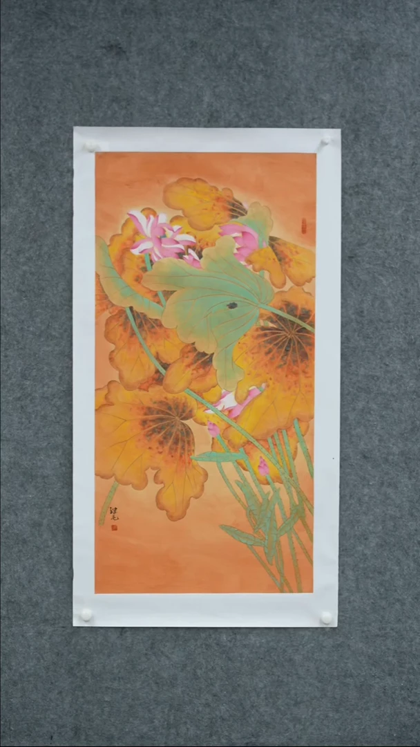 国画国画作品WJM老师