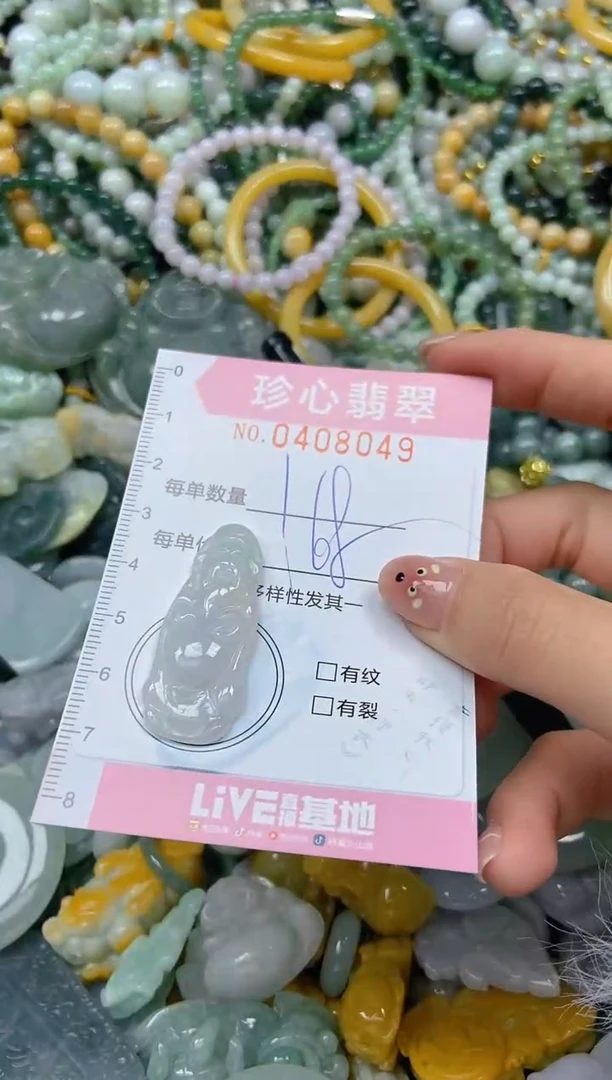 颈饰未镶嵌翡翠闪购0408049
