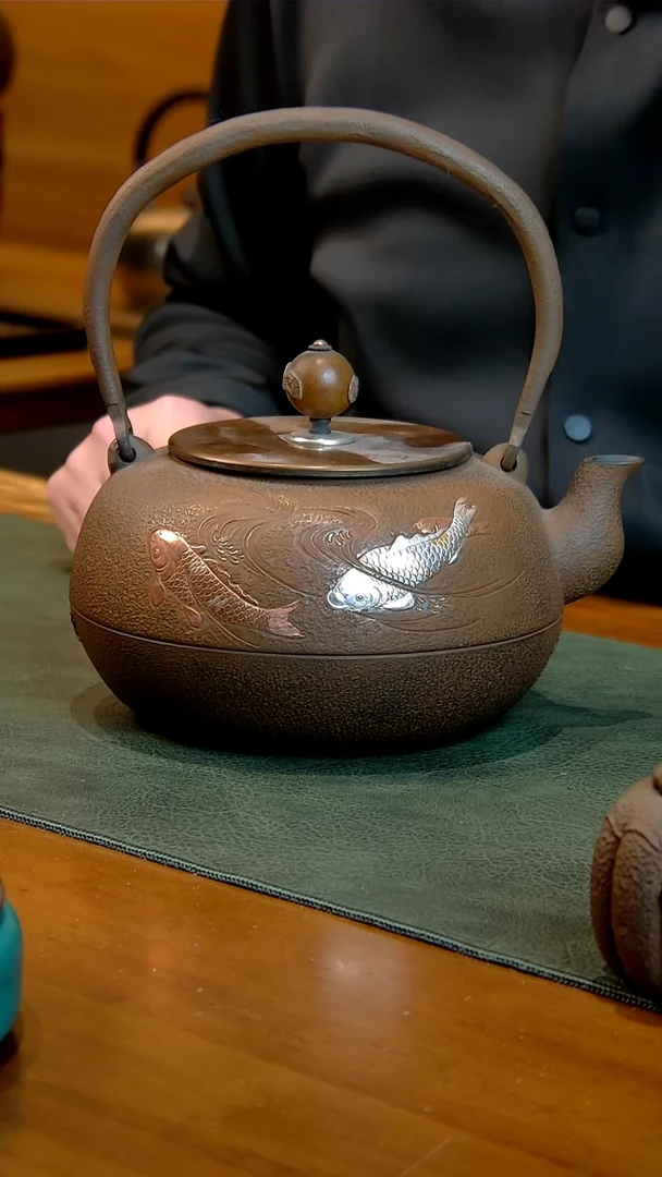 【闪购商品】关西铁瓶砂铁镶嵌