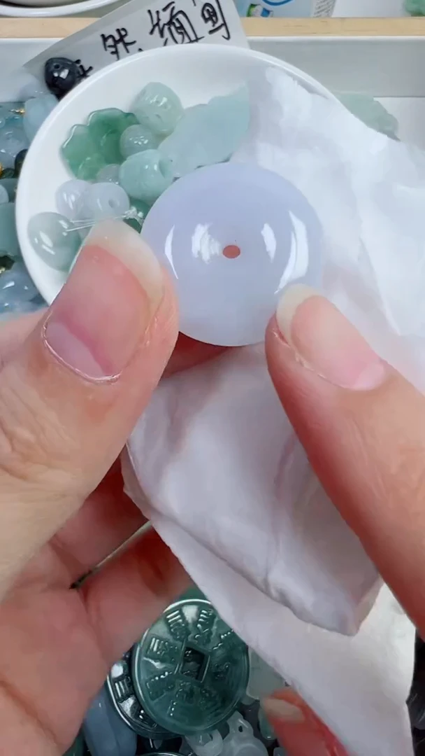 散珠翡翠703号链接，A货翡翠