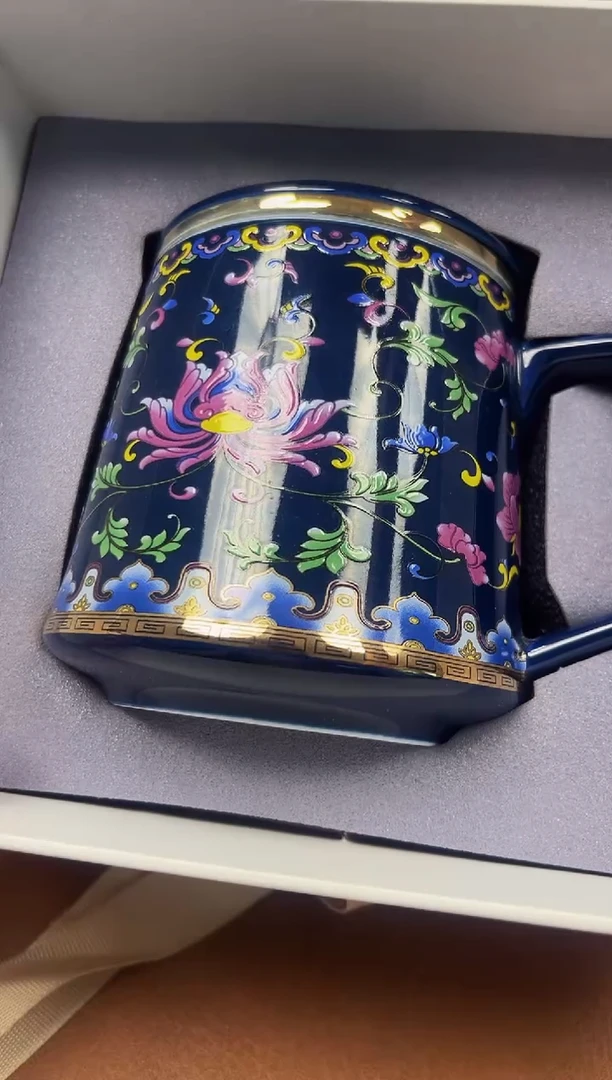 陶瓷茶具摆件旅行套组
