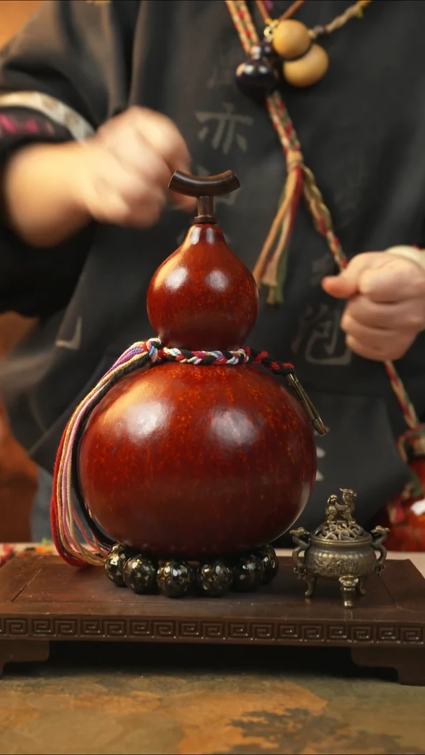 102大漆一物一拍记葫堂出品【不带手串】