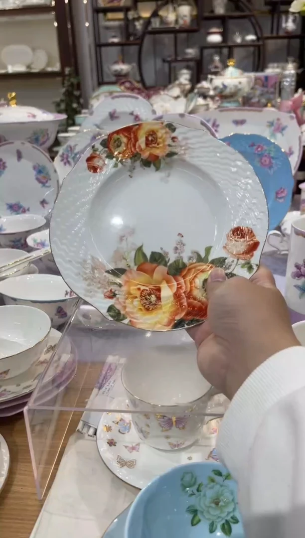 45%以上骨粉骨瓷8英寸平盘