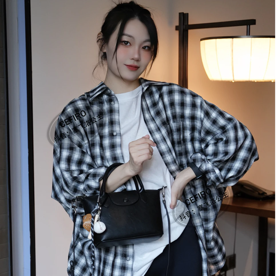 【CEFIRO · CiCi】秋冬百搭女士休闲手拎斜跨包包 WGG-1WB859-1101