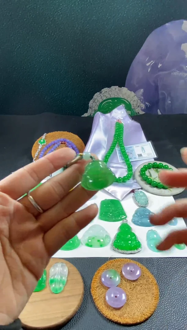 颈饰未镶嵌翡翠KYL64