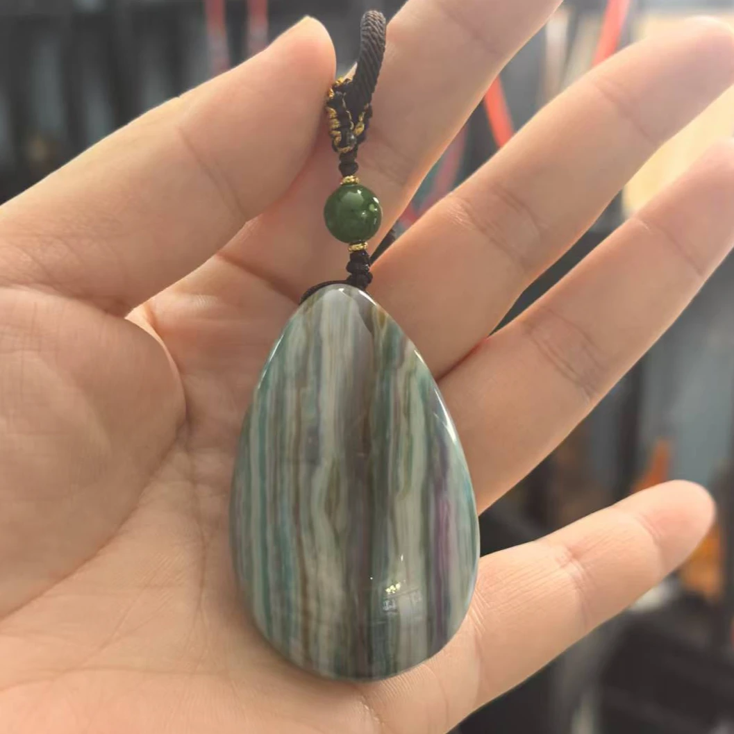 非金属珐琅吊坠 共生色 水滴吊坠