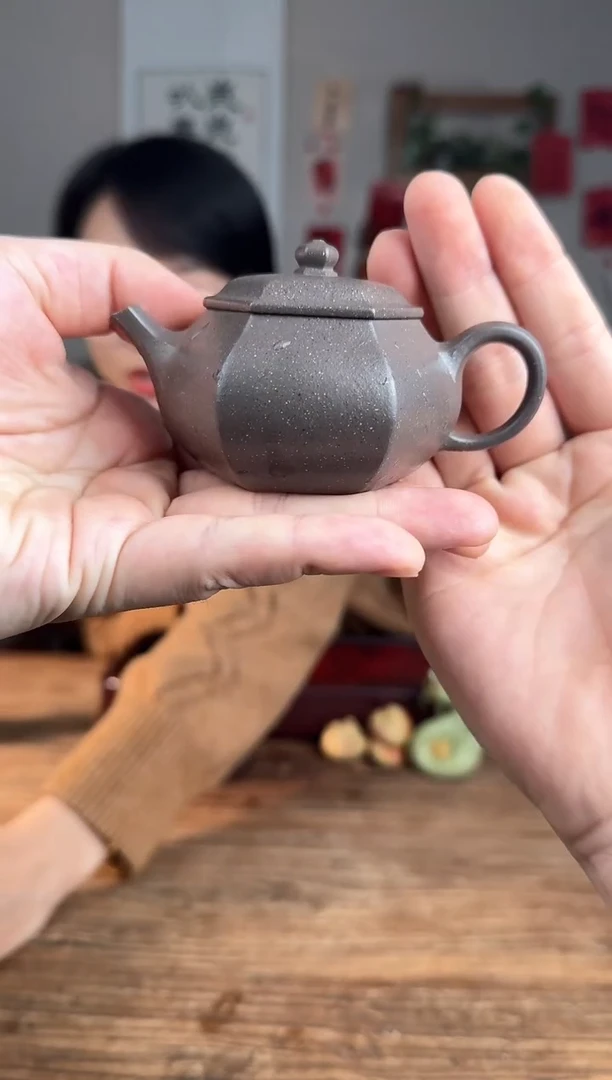 【闪购商品】紫砂茶壶小六合  豆碧