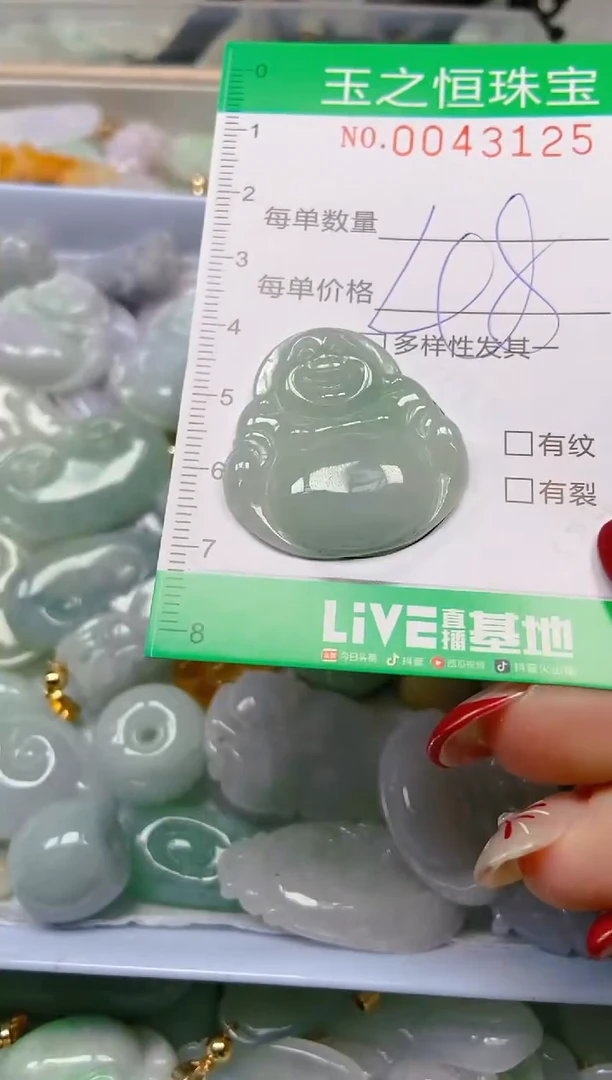 【闪购商品】翡翠颈饰未镶嵌闪购0043125