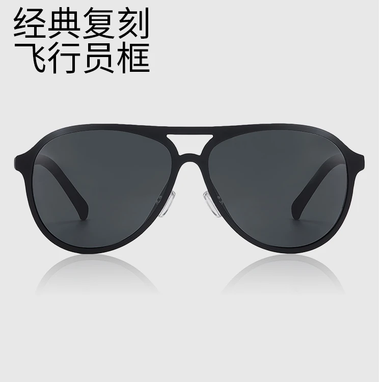 AOJO复古高级感偏光墨镜女开车驾驶专用飞行员墨镜男AJ101SK011