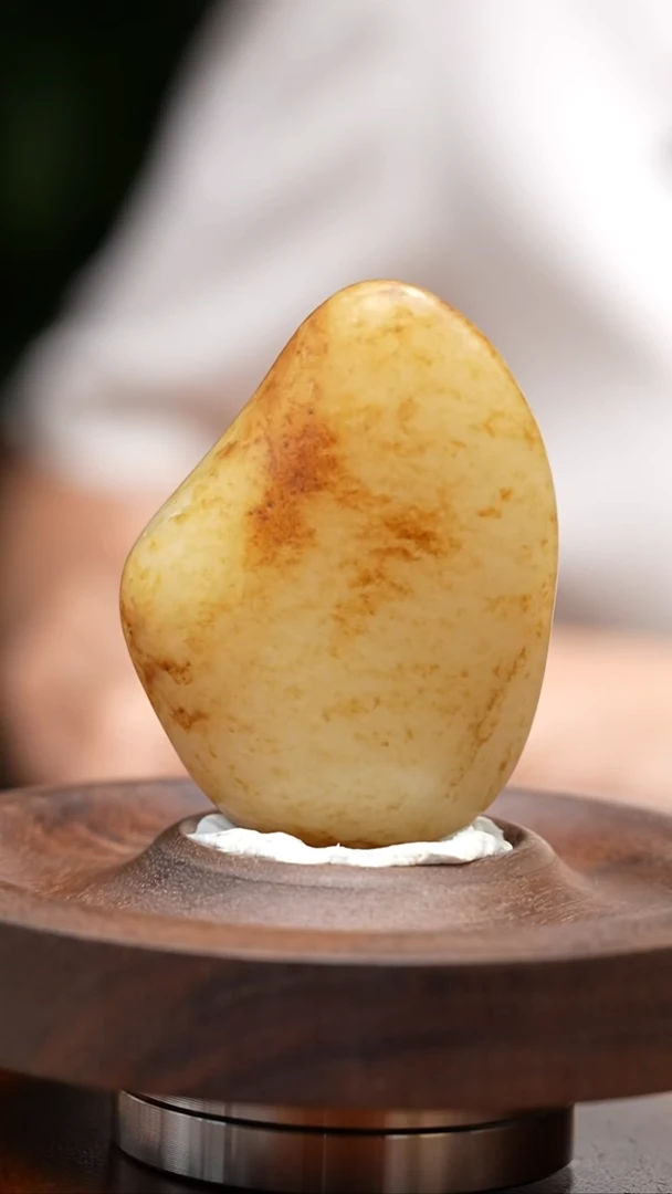 和田玉未镶嵌把件88.6克和田玉原石