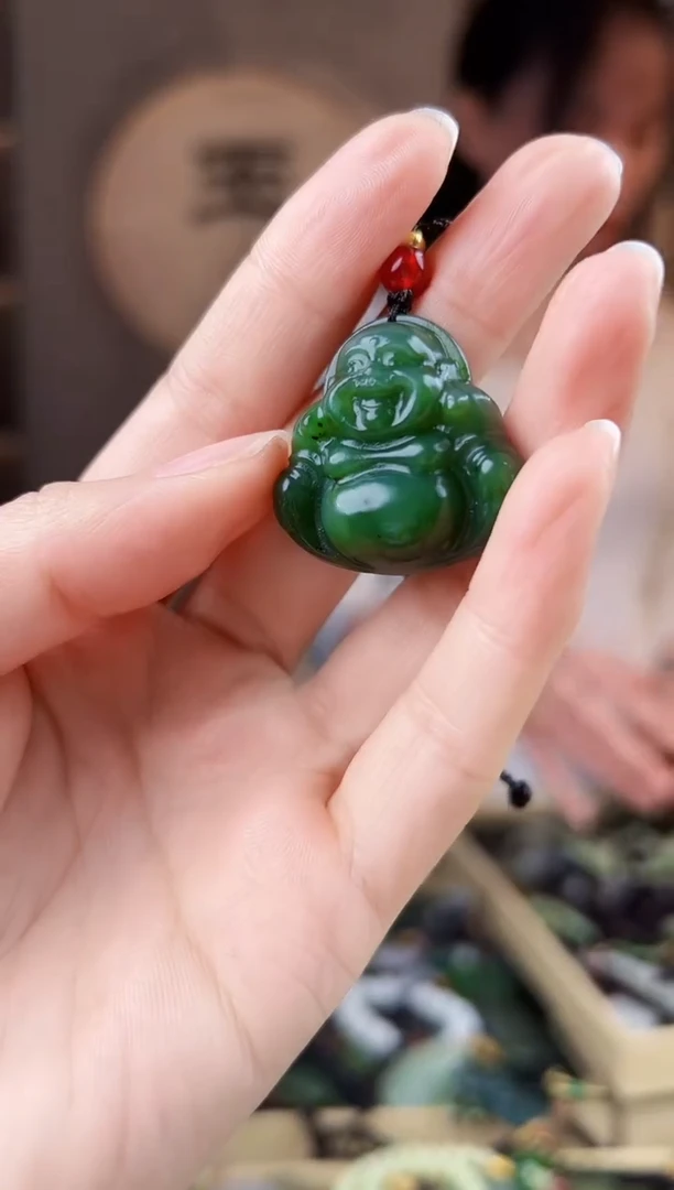 颈饰未镶嵌和田玉拍一发一，多样性发货