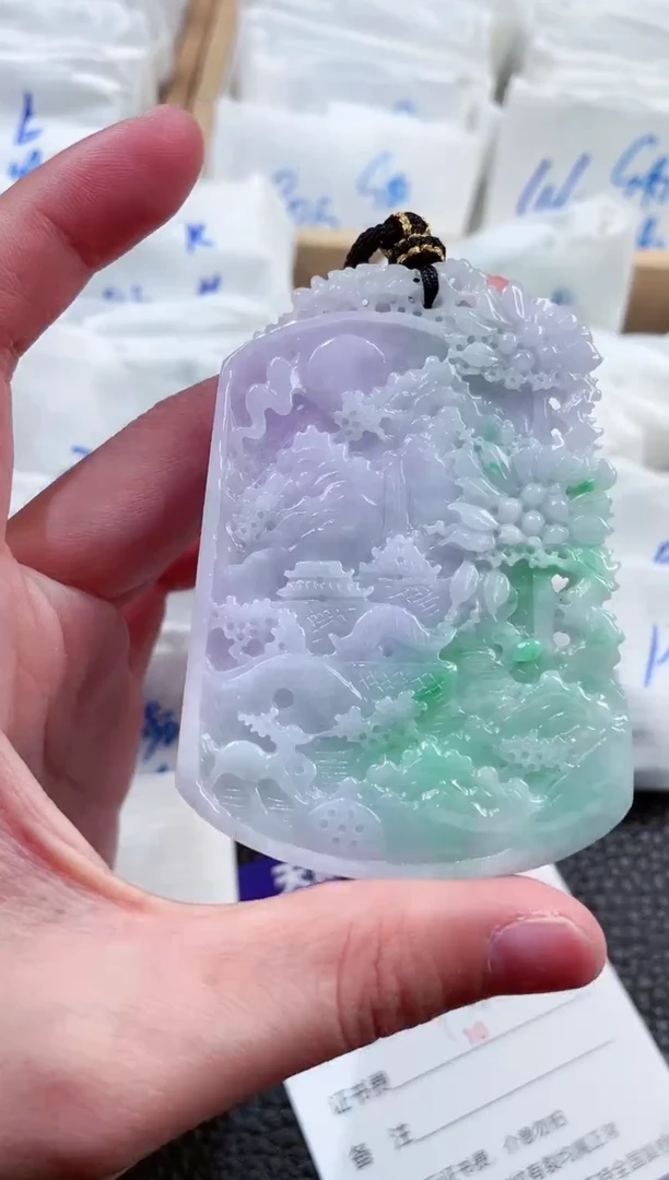 【闪购商品】翡翠颈饰未镶嵌00001100