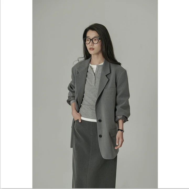 HAVERICE西装SML不包邮微瑕（默认微瑕，剪标介意勿拍）