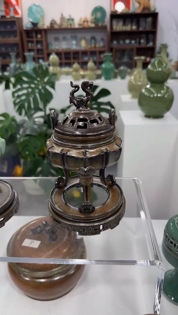 名家黄柯孤品香炉