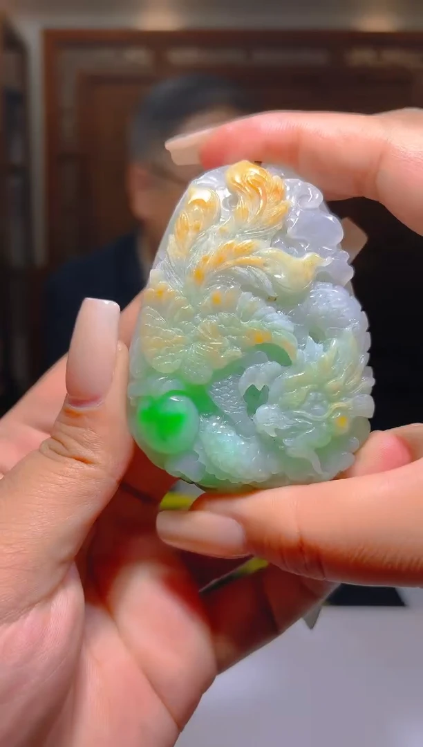 未镶嵌定制翡翠15/1120/L/凤凰