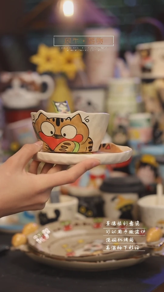 【闪购商品】景德镇可爱设计师款陶瓷