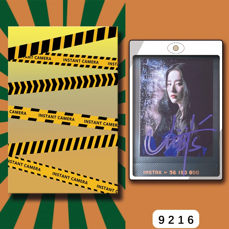 D9216【刘亦菲】 正品拍立得照片 黑金