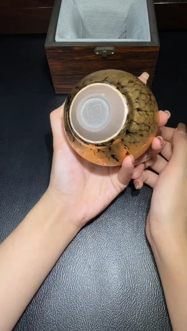 茶盏李英金油滴建盏故事117