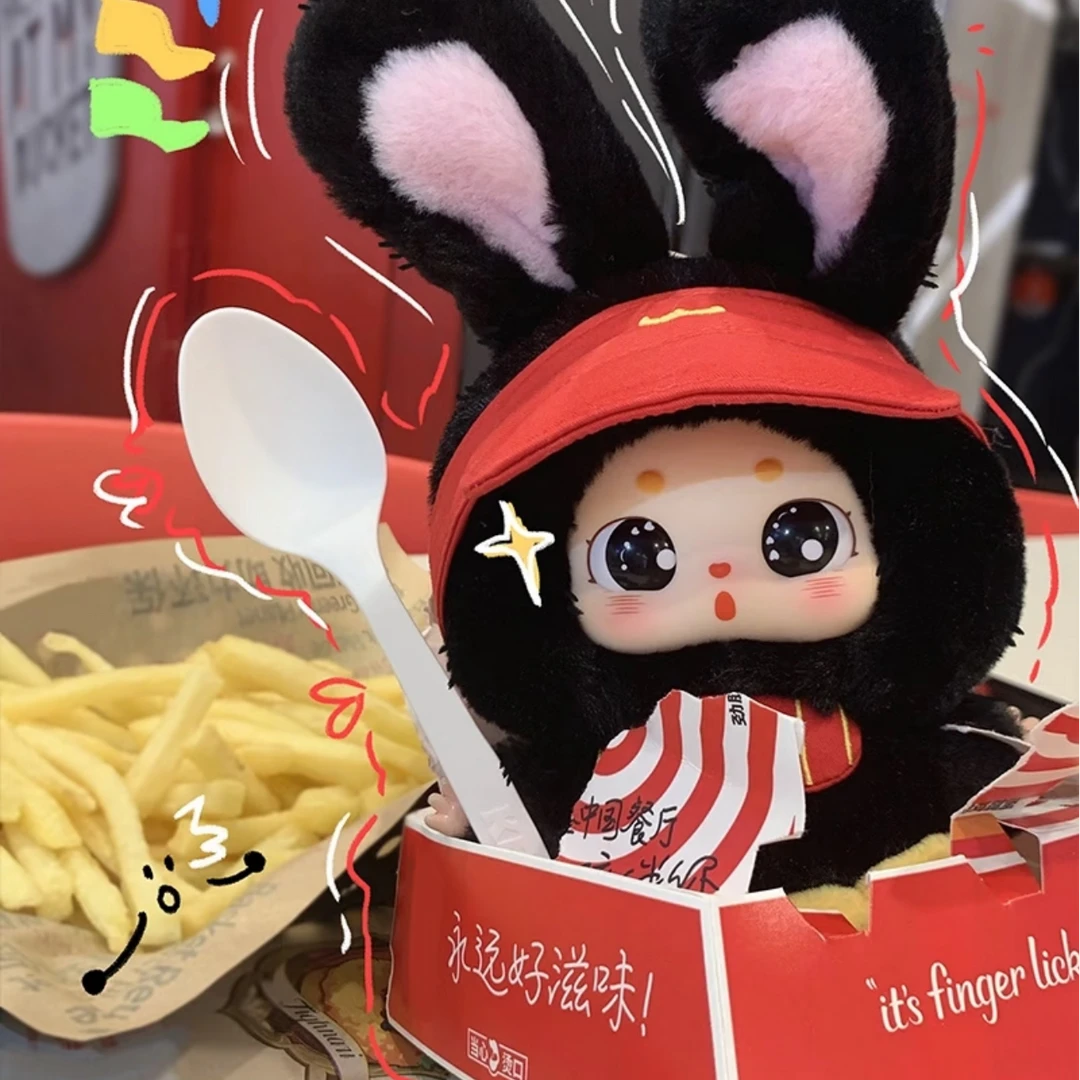 【许愿】大漂亮潮玩 小胖豆今天吃点啥好毛绒潮玩盲盒