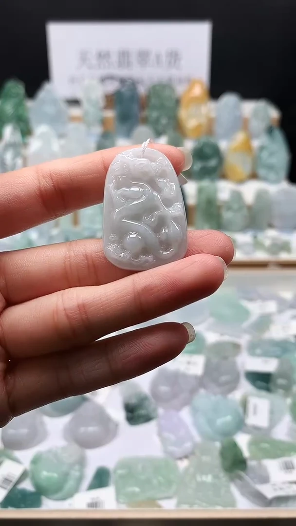 吊坠(不含链)未镶嵌翡翠50生肖龙