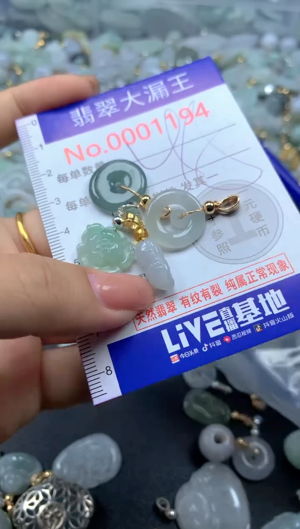 颈饰未镶嵌翡翠1194