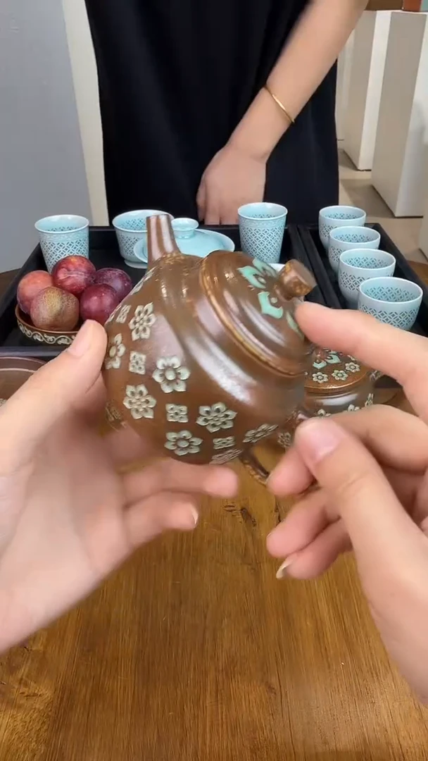 青瓷手工茶器包邮