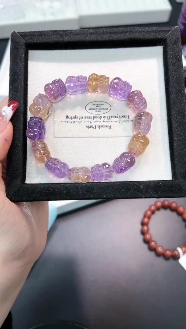 【闪购商品】水晶手串未镶嵌16b多样性发其一/1条默认微瑕