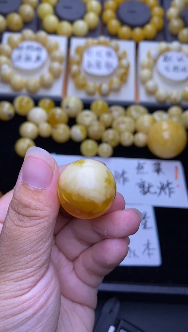 裸石琥珀未镶嵌大小姐珠宝严选132