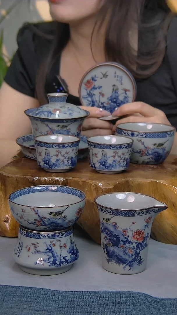 简装家用款件7套 陶瓷家用茶具系列
