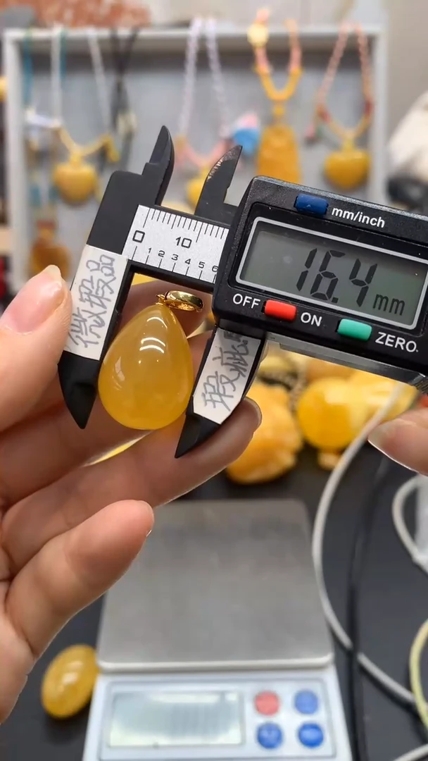 【闪购商品】琥珀珠宝奇石银S925镶嵌881