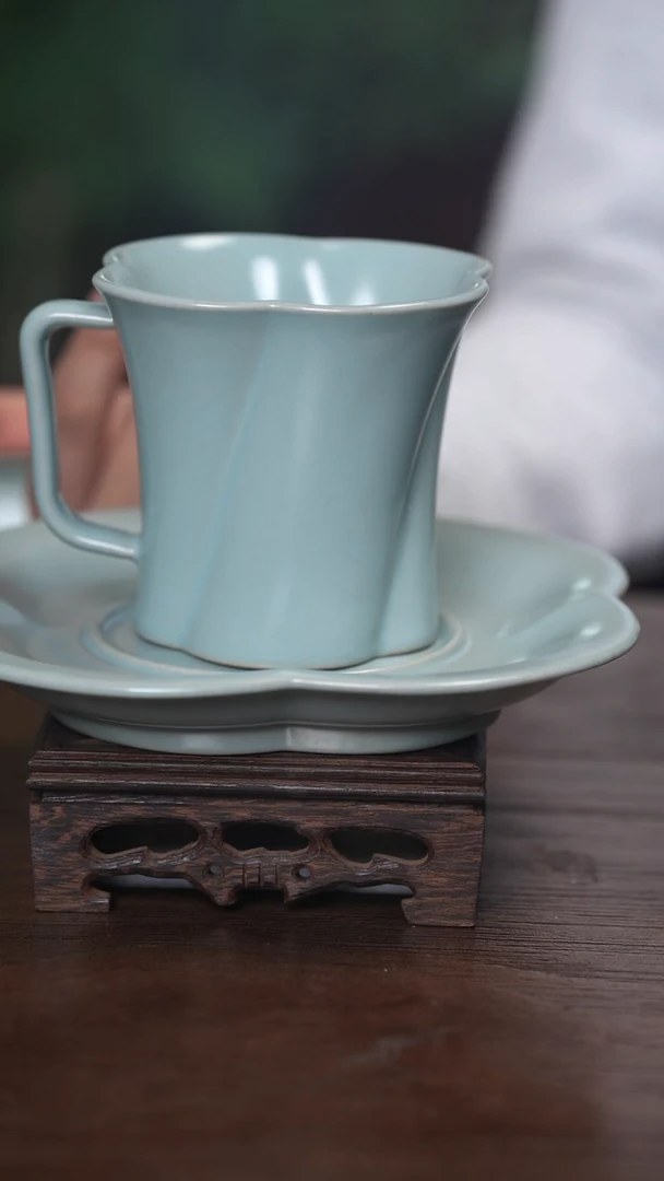 【闪购商品】清凉寺原产地仿古釉咖啡杯