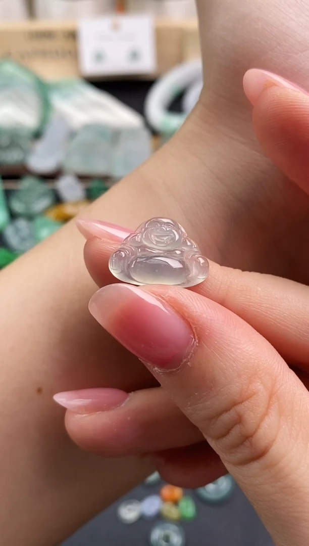 颈饰未镶嵌翡翠佛公