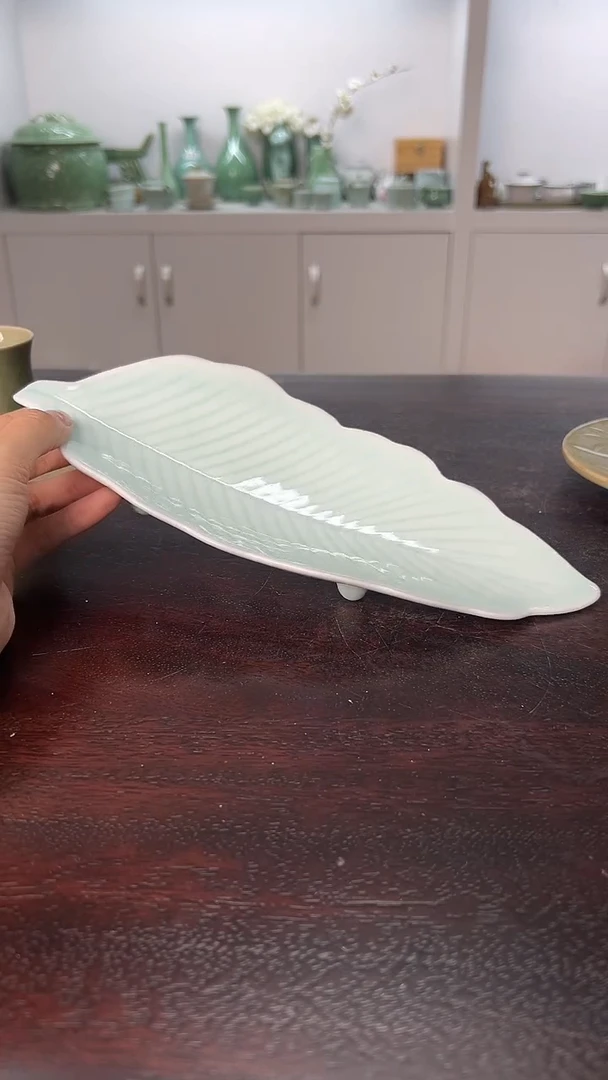 龙泉云间青瓷小米茶器