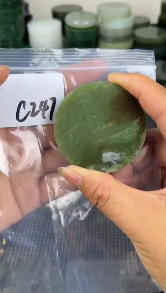 和田玉未镶嵌珠宝半成品镯芯